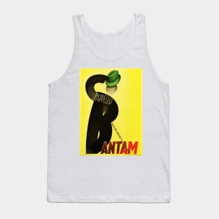 BANTAM HATS Appello Lithograph Art Deco Poster dated 1938 by Boccasile Tank Top